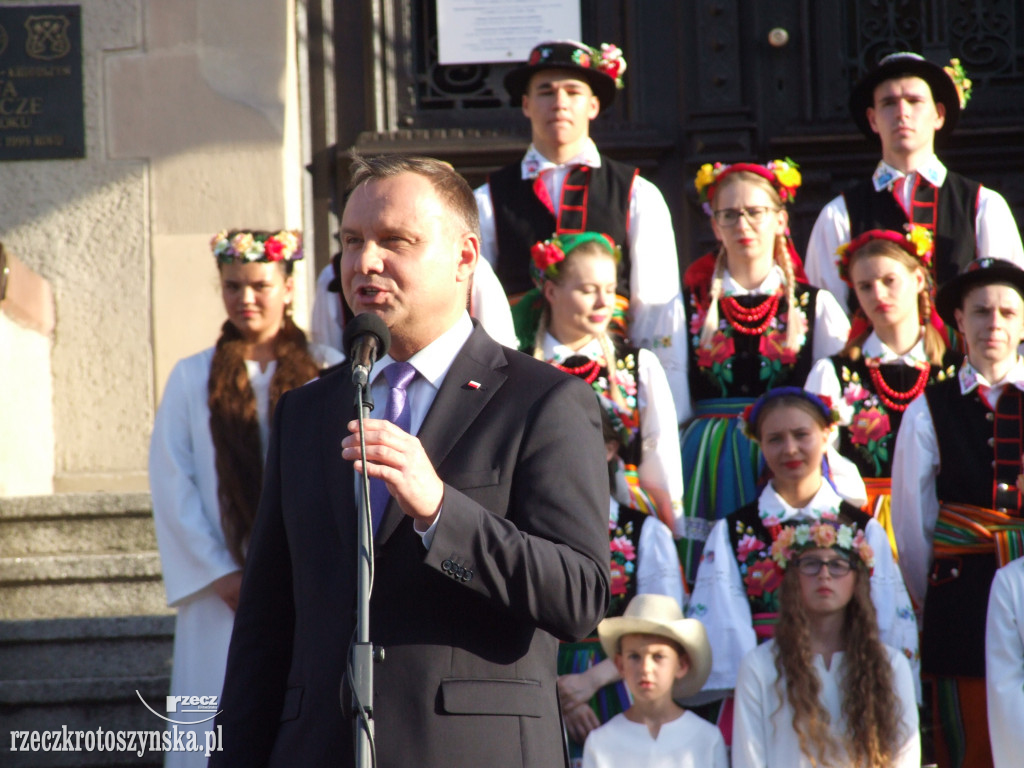 Prezydent Andrzej Duda odwiedził Krotoszyn