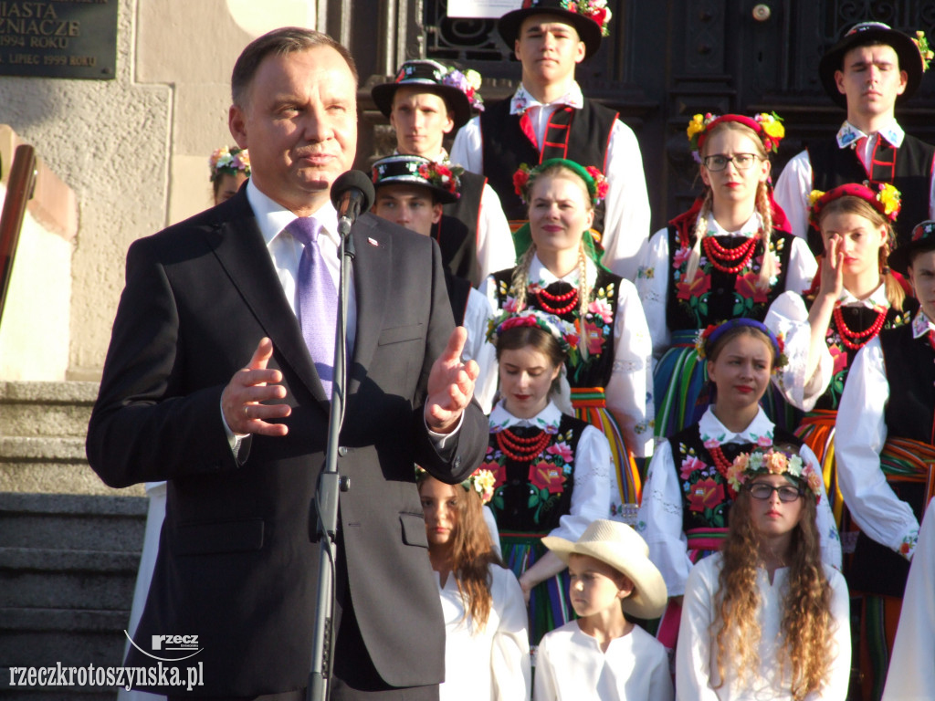 Prezydent Andrzej Duda odwiedził Krotoszyn