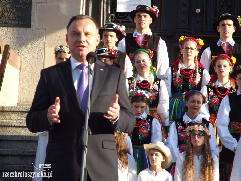 Prezydent Andrzej Duda odwiedził Krotoszyn