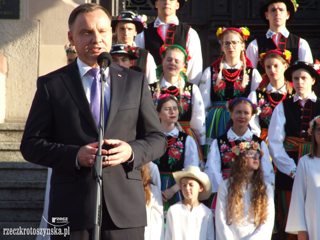 Prezydent Andrzej Duda odwiedził Krotoszyn