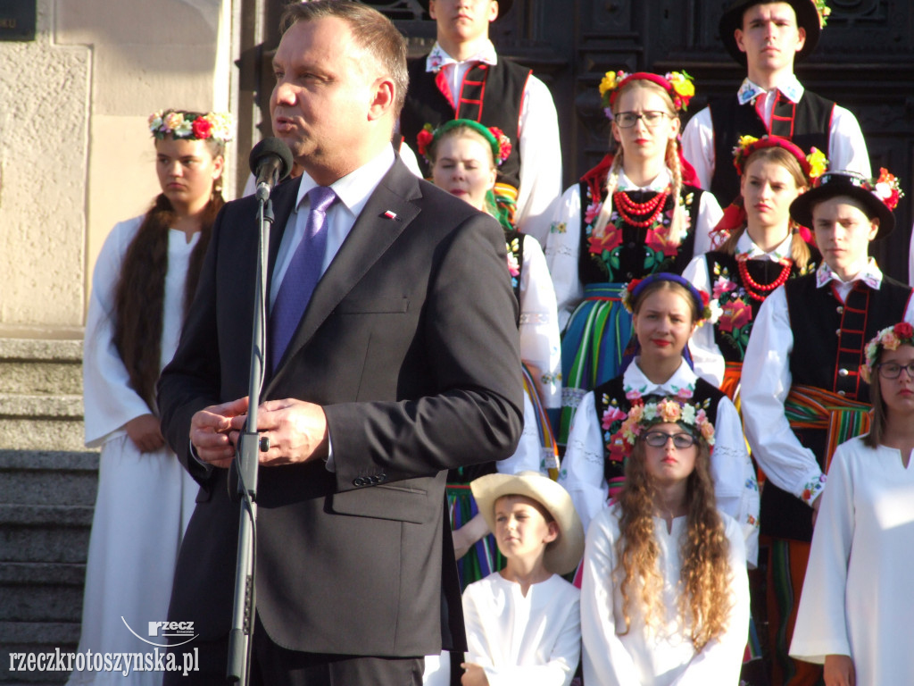 Prezydent Andrzej Duda odwiedził Krotoszyn