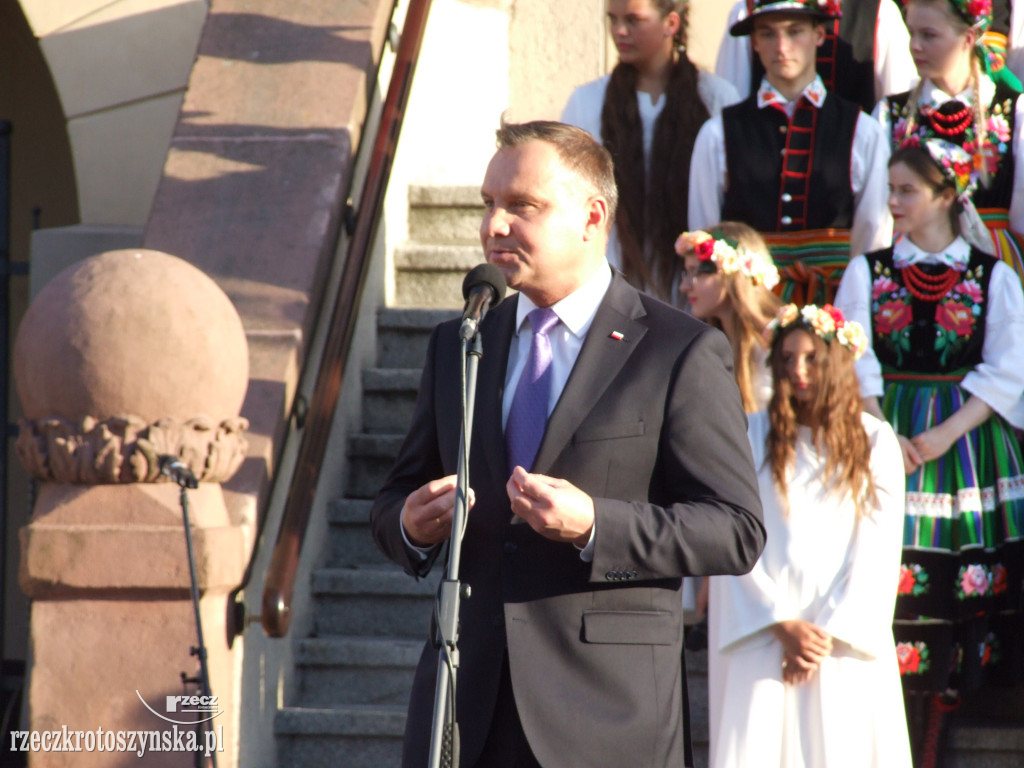 Prezydent Andrzej Duda odwiedził Krotoszyn