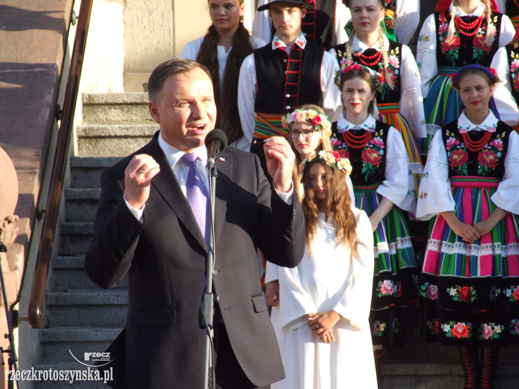 Prezydent Andrzej Duda odwiedził Krotoszyn