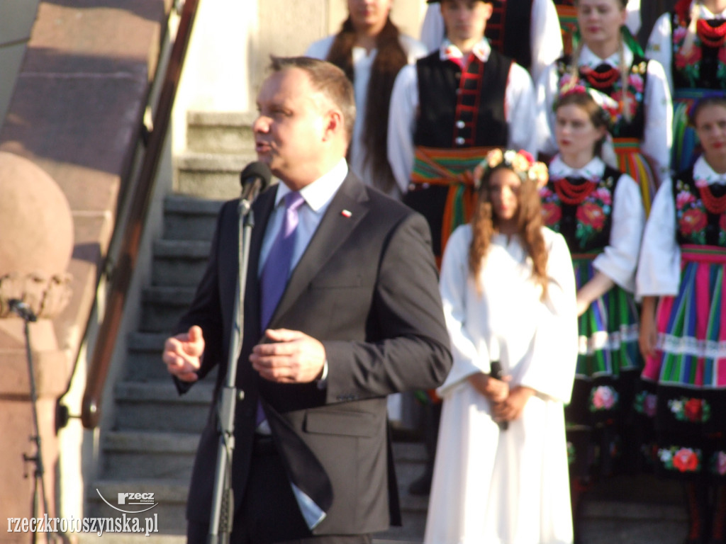 Prezydent Andrzej Duda odwiedził Krotoszyn