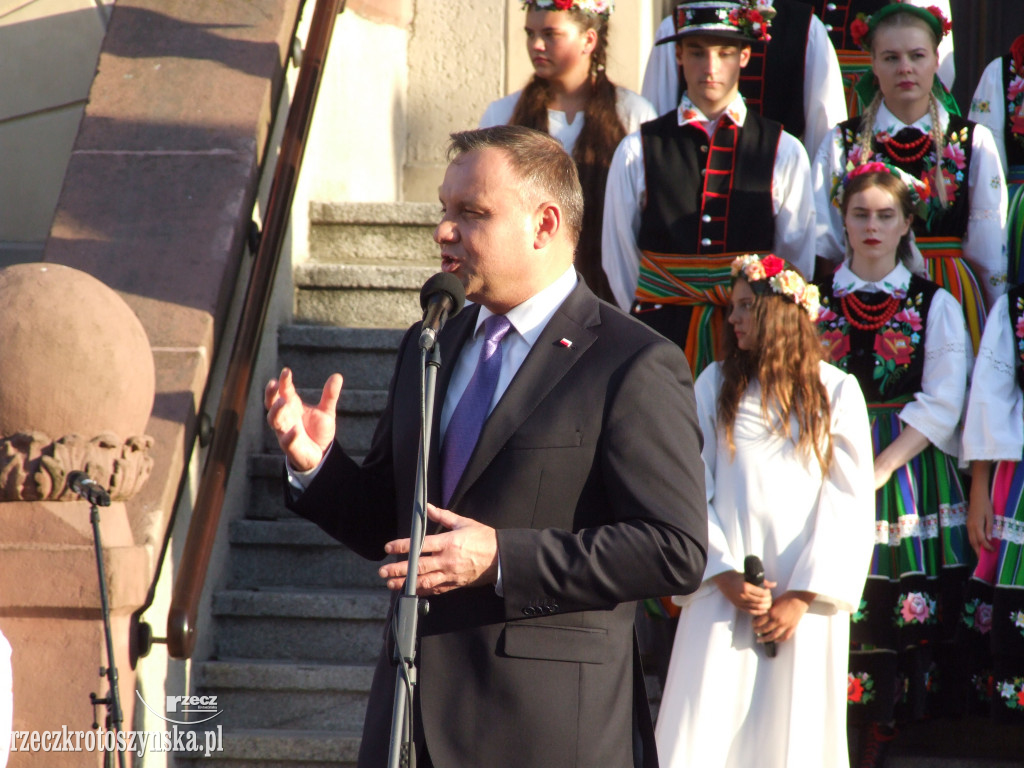 Prezydent Andrzej Duda odwiedził Krotoszyn