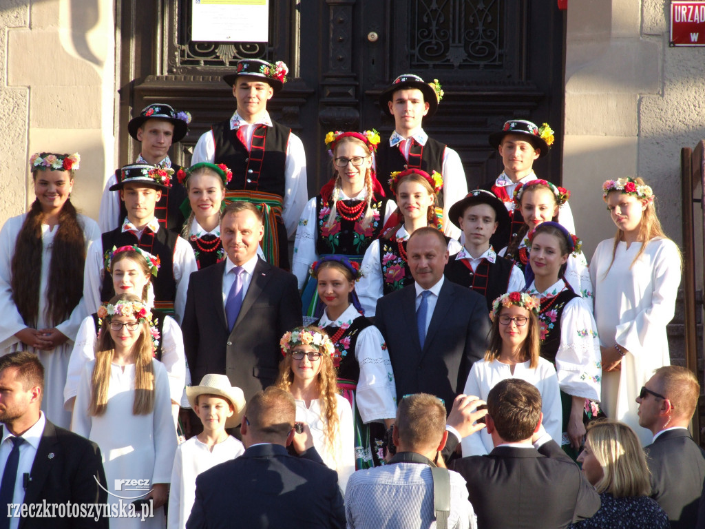 Prezydent Andrzej Duda odwiedził Krotoszyn