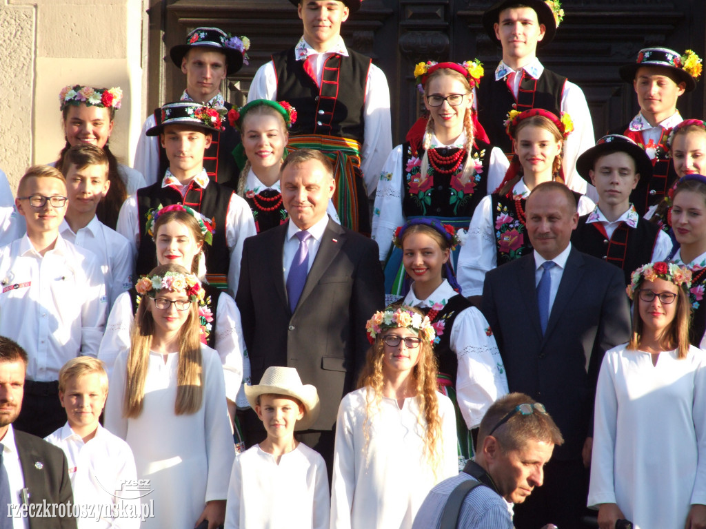 Prezydent Andrzej Duda odwiedził Krotoszyn