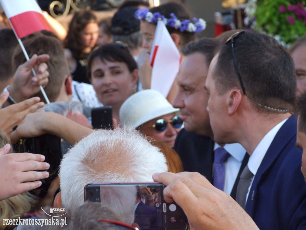 Prezydent Andrzej Duda odwiedził Krotoszyn