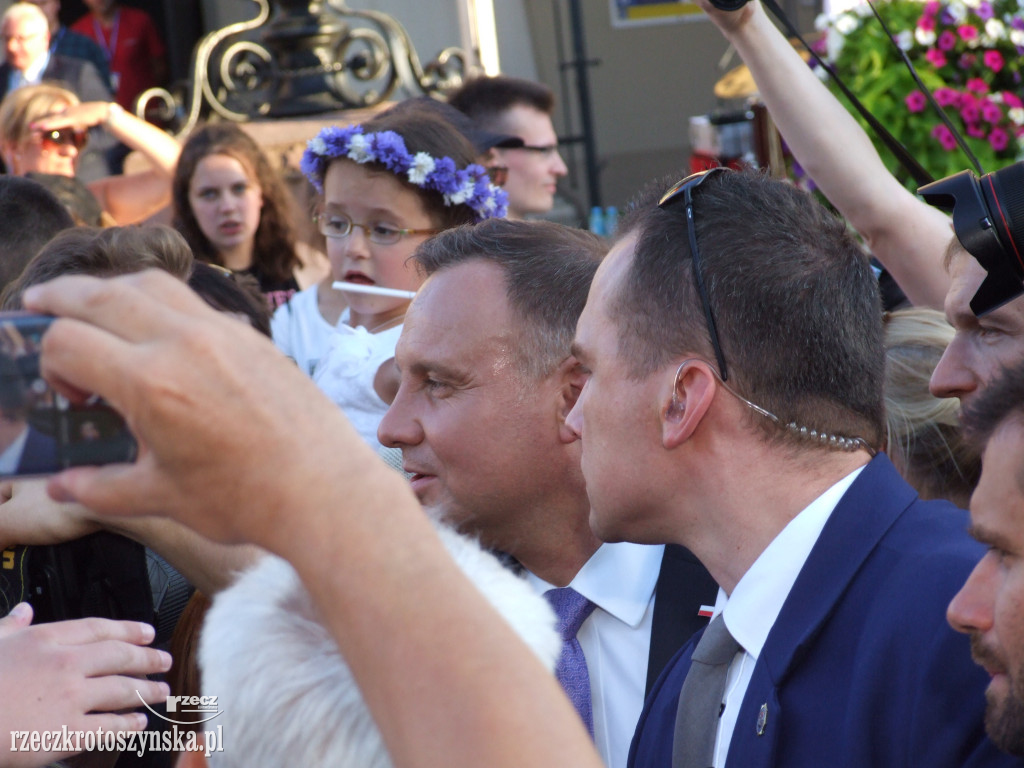 Prezydent Andrzej Duda odwiedził Krotoszyn