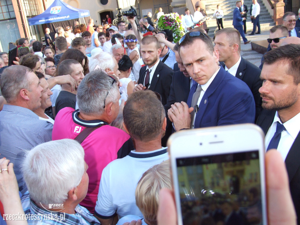 Prezydent Andrzej Duda odwiedził Krotoszyn