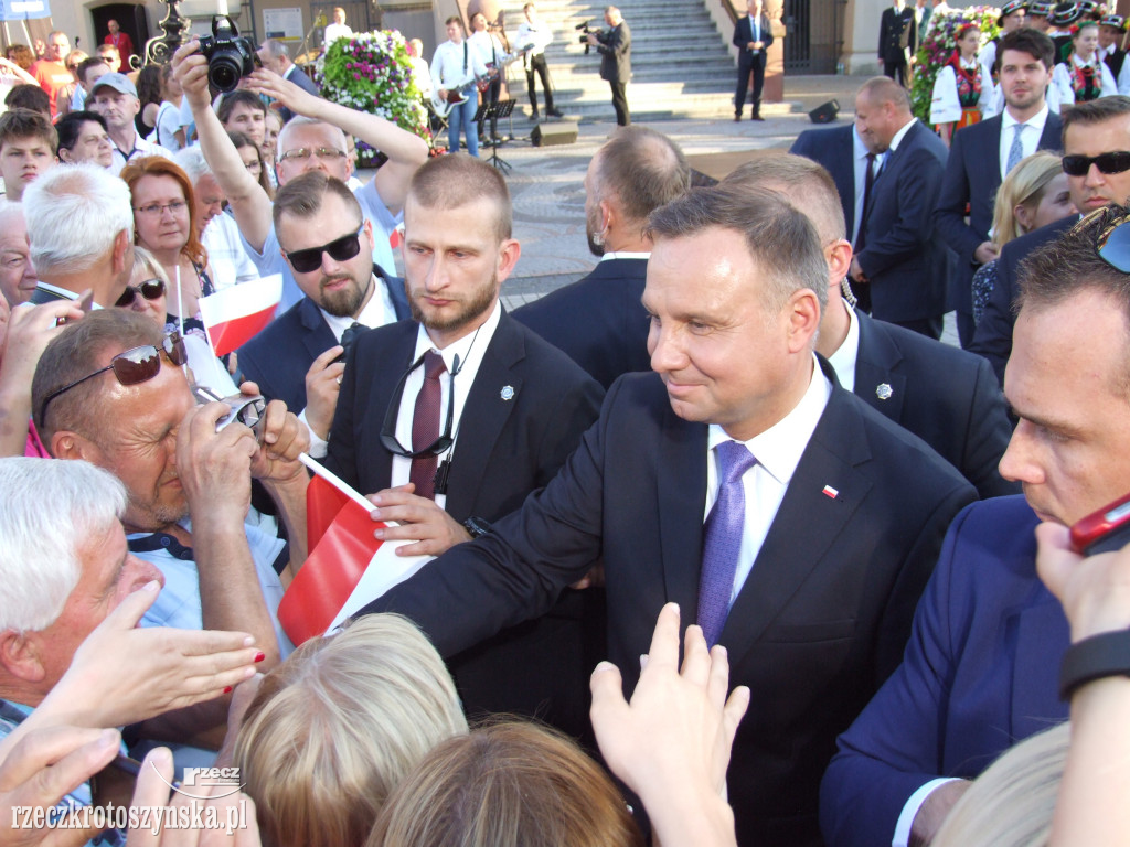 Prezydent Andrzej Duda odwiedził Krotoszyn