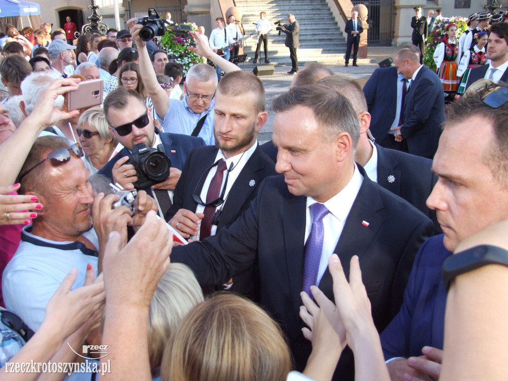 Prezydent Andrzej Duda odwiedził Krotoszyn