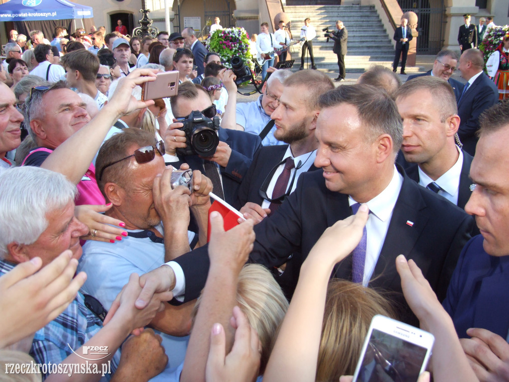 Prezydent Andrzej Duda odwiedził Krotoszyn