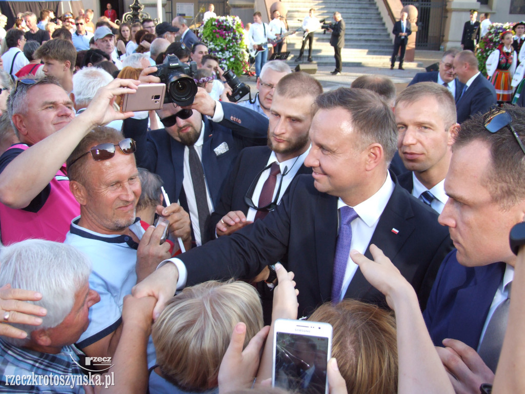 Prezydent Andrzej Duda odwiedził Krotoszyn