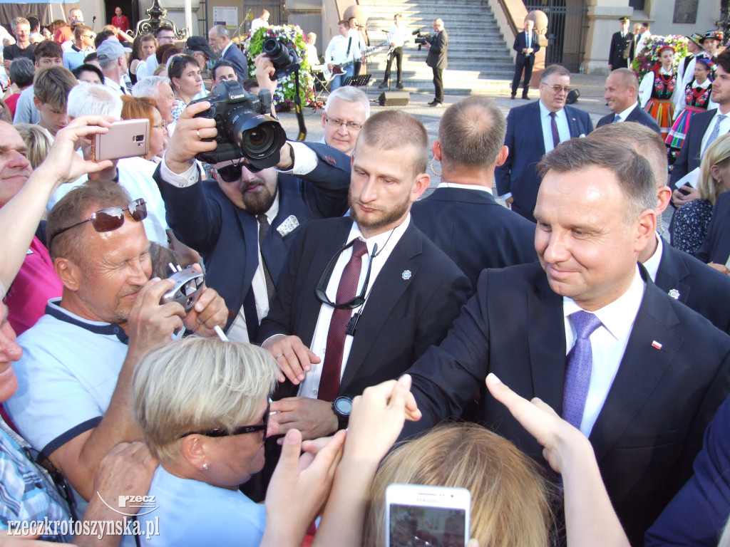 Prezydent Andrzej Duda odwiedził Krotoszyn