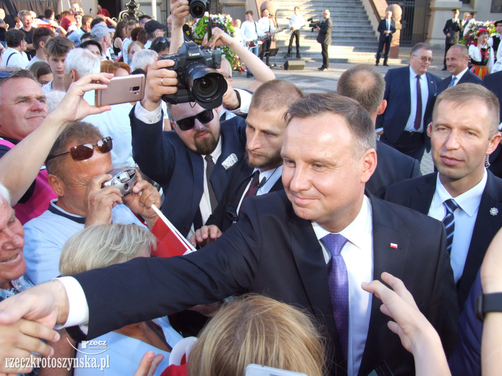 Prezydent Andrzej Duda odwiedził Krotoszyn