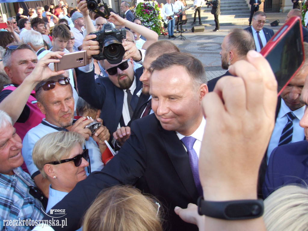 Prezydent Andrzej Duda odwiedził Krotoszyn