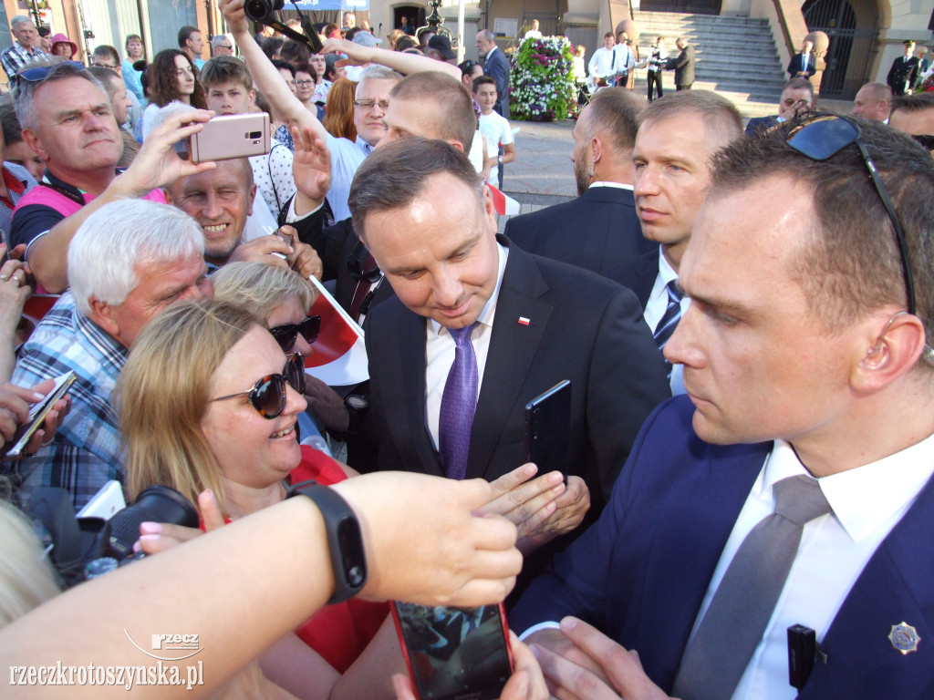 Prezydent Andrzej Duda odwiedził Krotoszyn