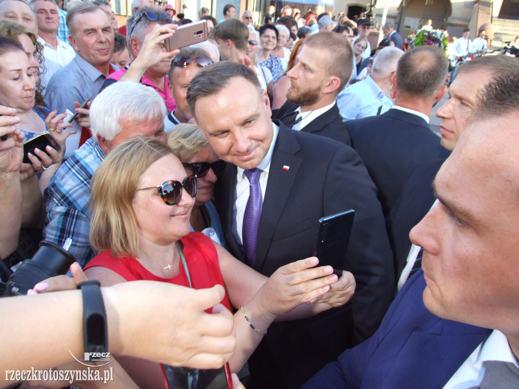 Prezydent Andrzej Duda odwiedził Krotoszyn