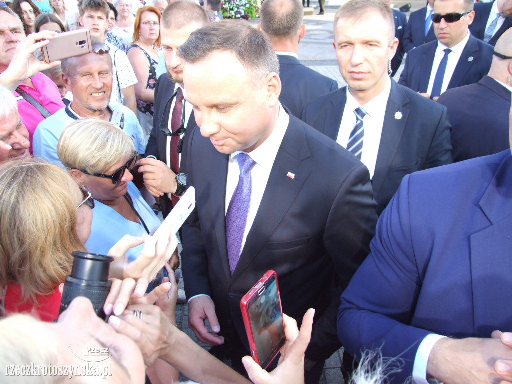 Prezydent Andrzej Duda odwiedził Krotoszyn