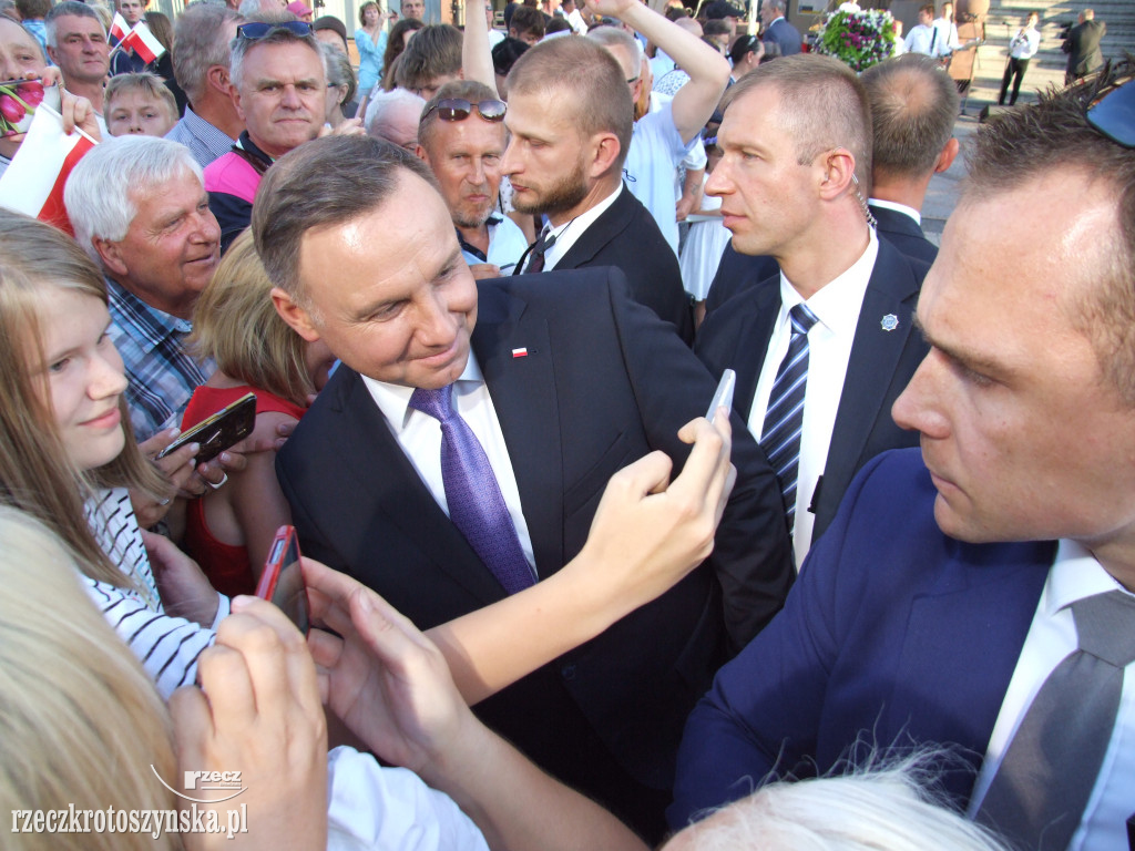 Prezydent Andrzej Duda odwiedził Krotoszyn