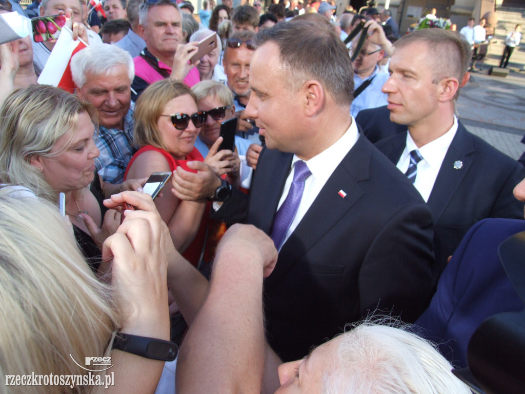 Prezydent Andrzej Duda odwiedził Krotoszyn