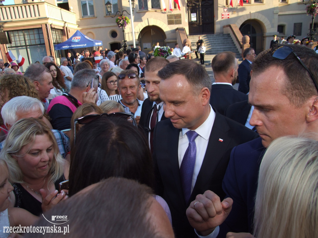 Prezydent Andrzej Duda odwiedził Krotoszyn