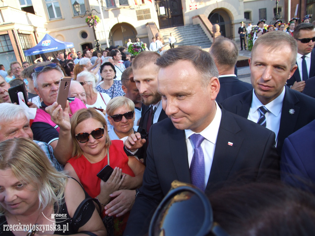 Prezydent Andrzej Duda odwiedził Krotoszyn