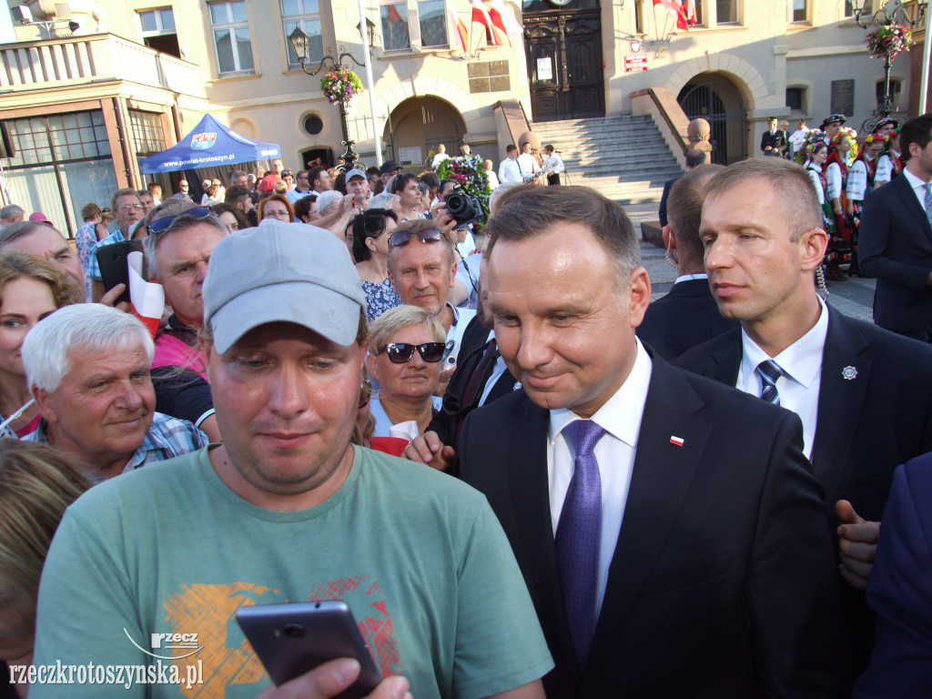 Prezydent Andrzej Duda odwiedził Krotoszyn