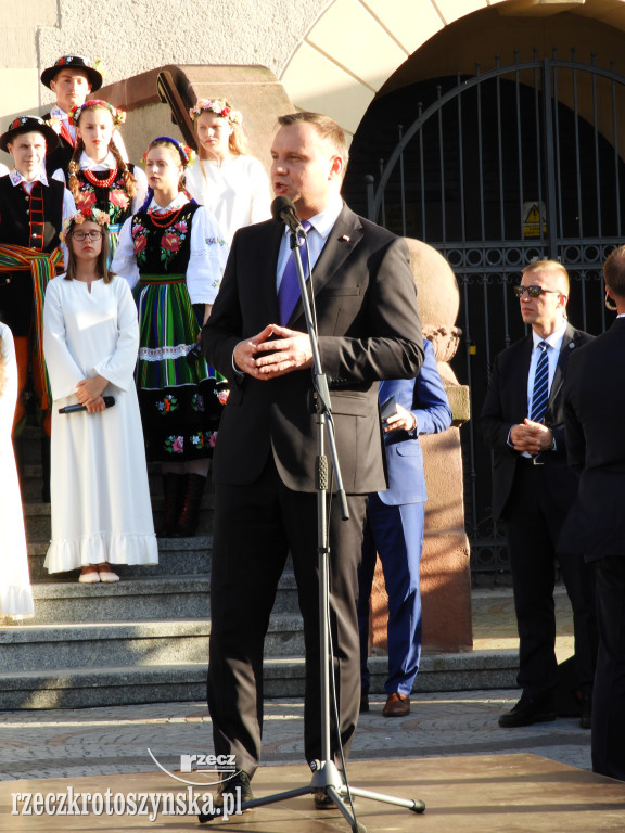 Prezydent Andrzej Duda w Krotoszynie