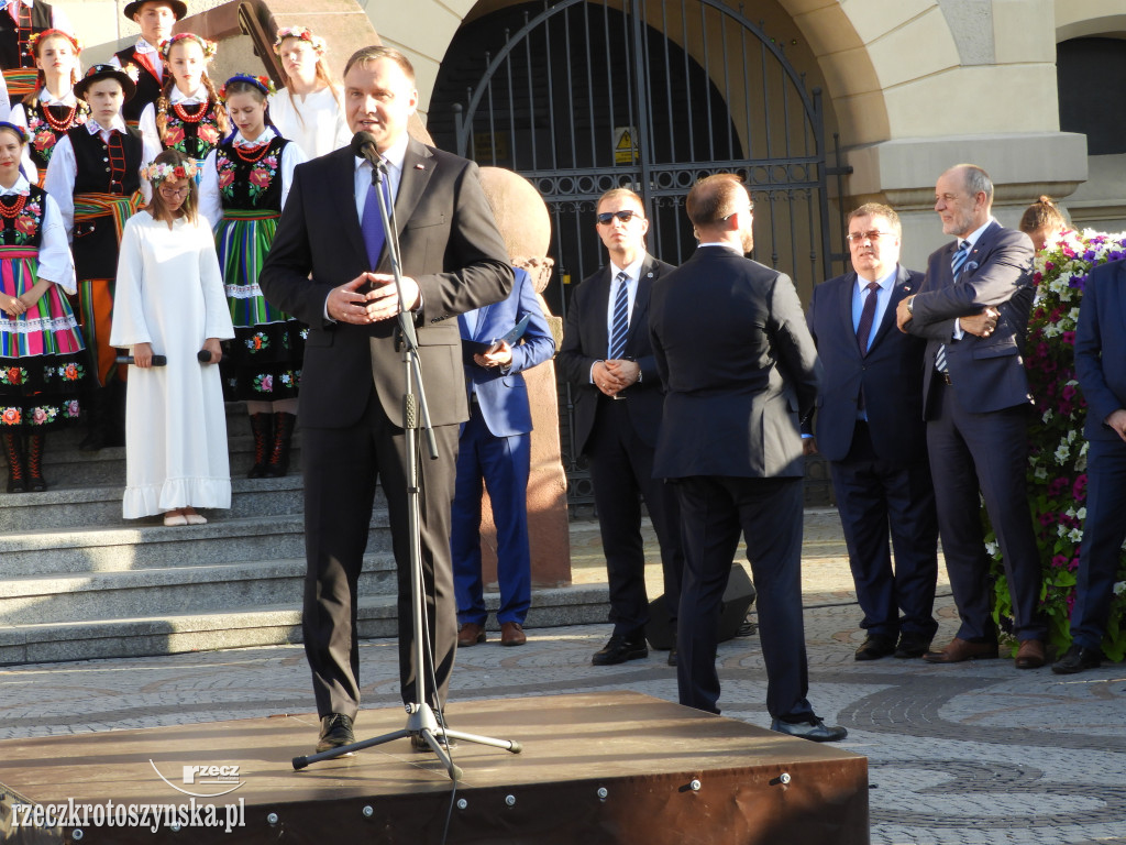 Prezydent Andrzej Duda w Krotoszynie
