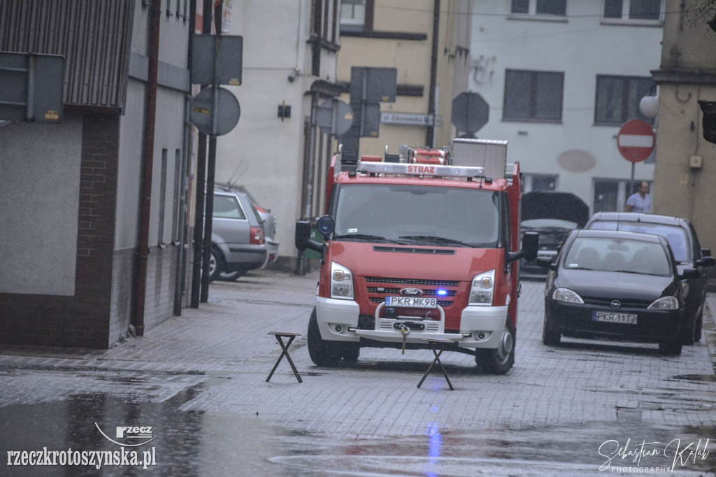 Ulewa przeszła nad Krotoszynem