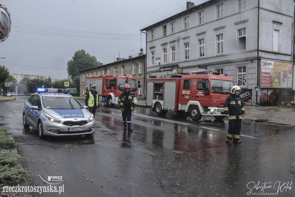Ulewa przeszła nad Krotoszynem