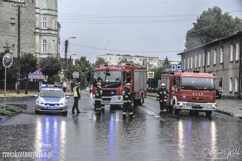 Ulewa przeszła nad Krotoszynem