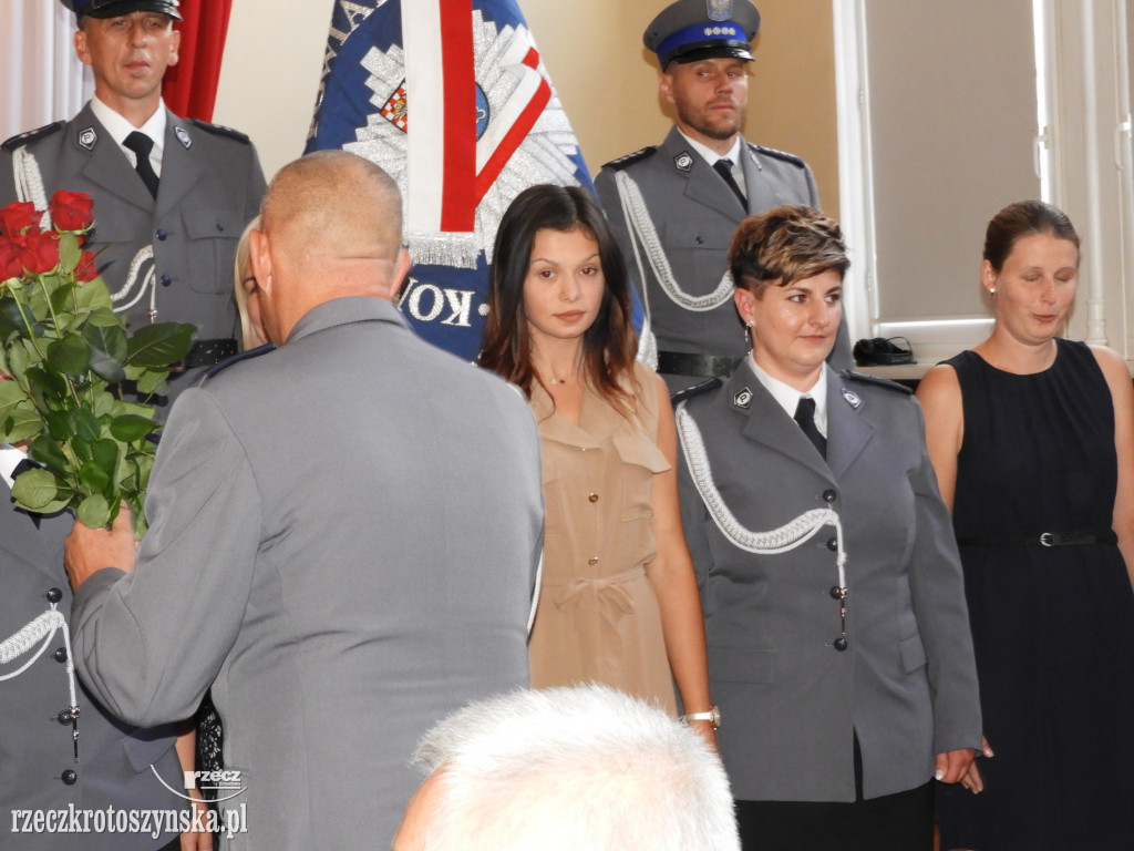 Huczne urodziny policji