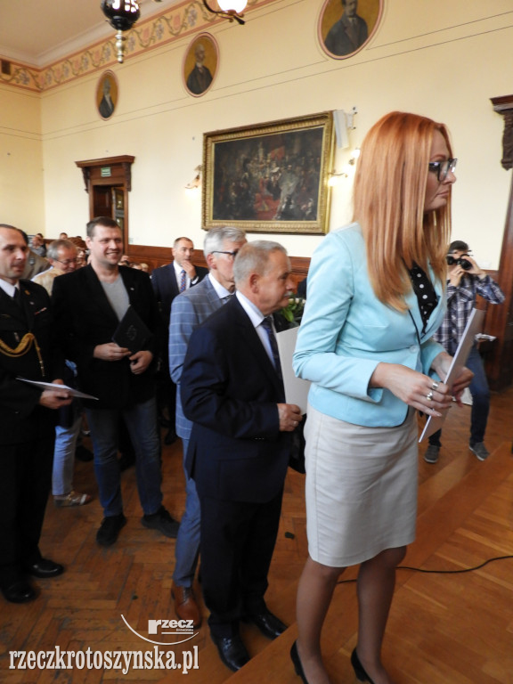 Huczne urodziny policji