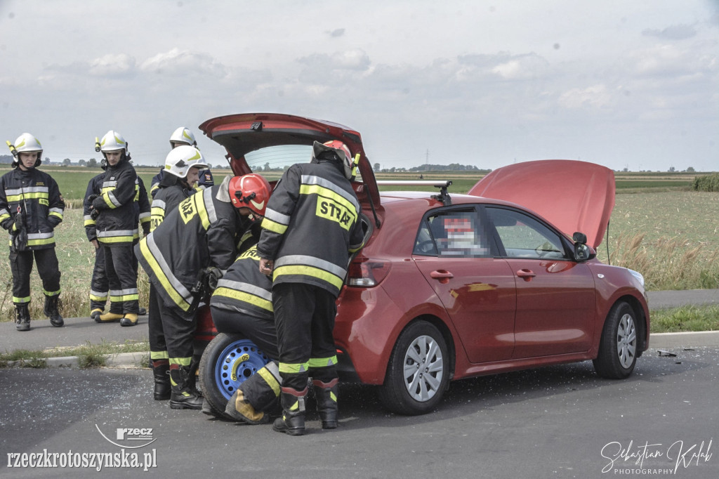 Nowy Folwark. Wypadek z udziałem elki