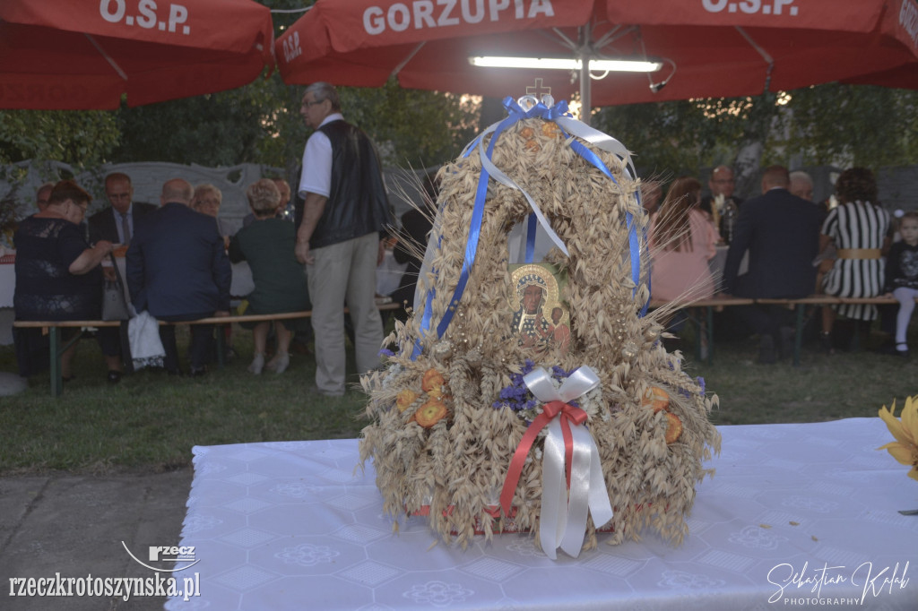 Dożynki wiejskie w Gorzupi