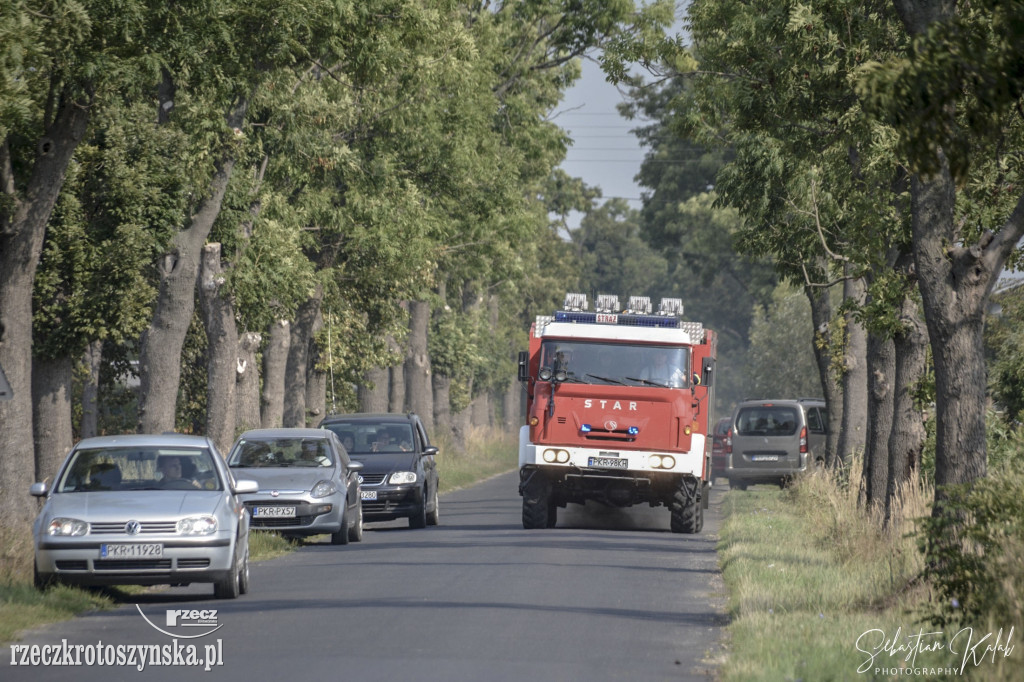 Wielki pożar chlewni w Chwaliszewie