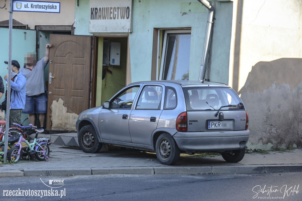 30-letnia Ukrainka wjechała w budynek
