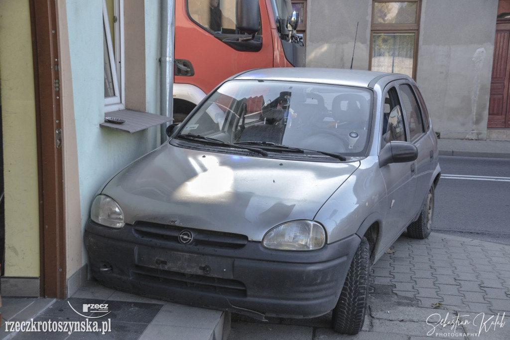 30-letnia Ukrainka wjechała w budynek