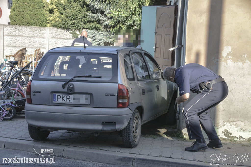 30-letnia Ukrainka wjechała w budynek