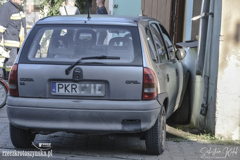 30-letnia Ukrainka wjechała w budynek