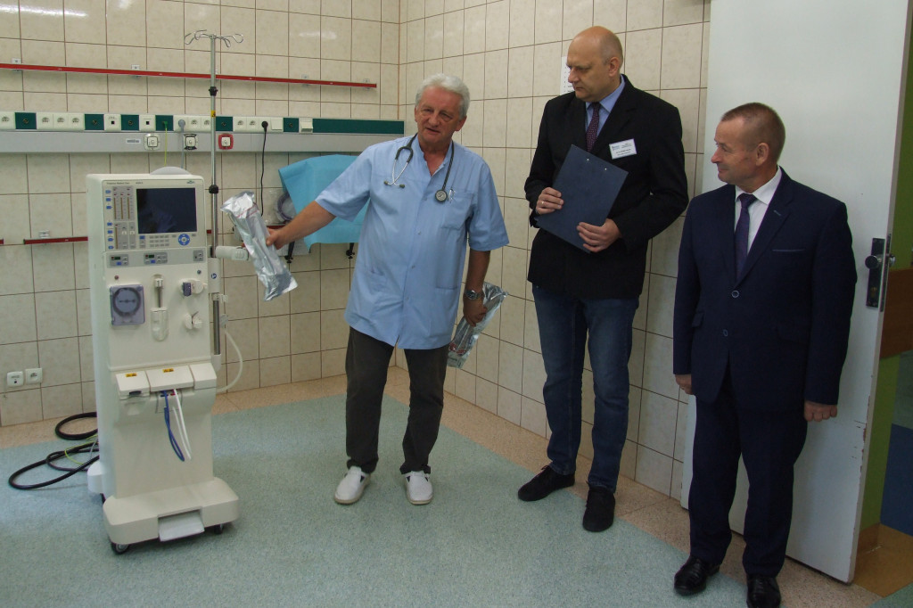 Nowy sprzęt w krotoszyńskiej stacji dializ