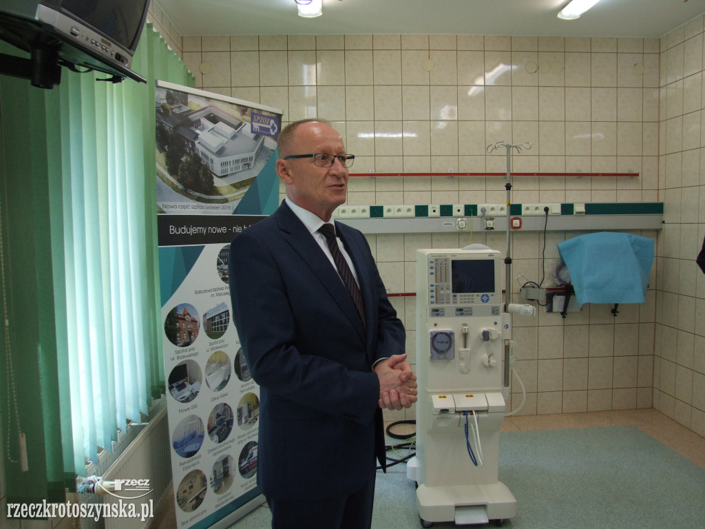 Nowy sprzęt w krotoszyńskiej stacji dializ