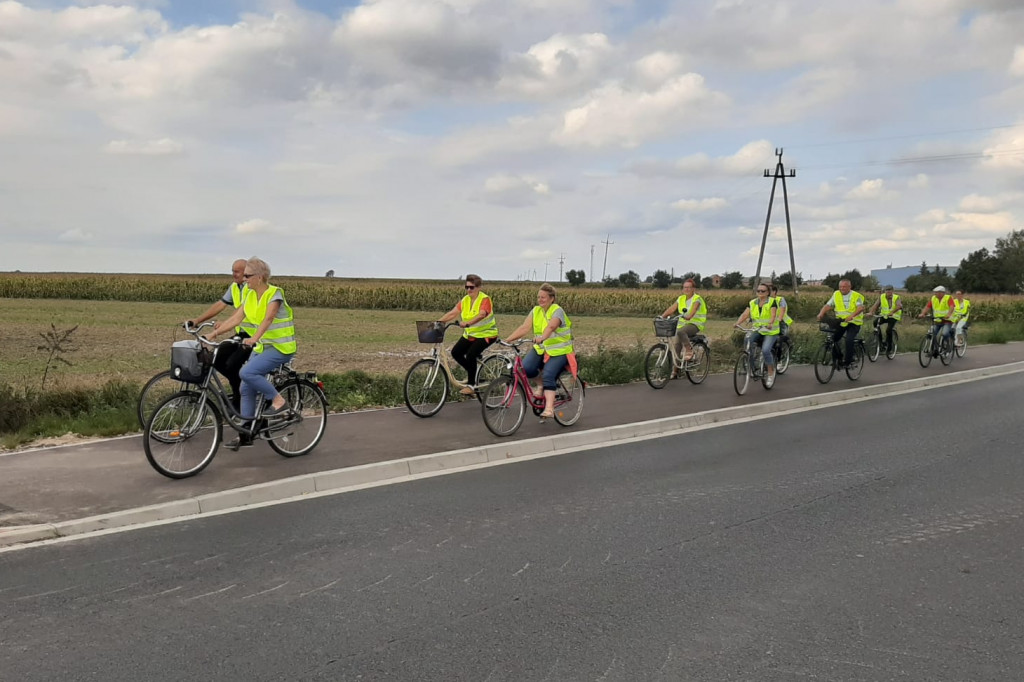 ROZDRAŻEW. Seniorzy na rowerach