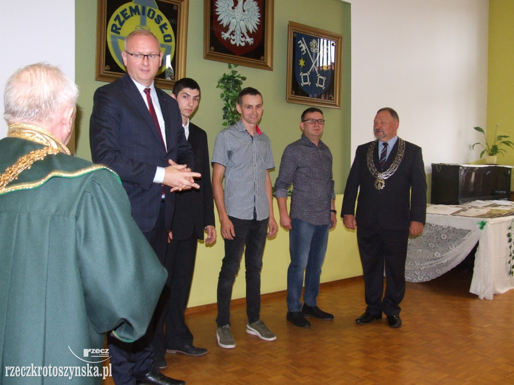 Wręczenie świadectw czeladniczych