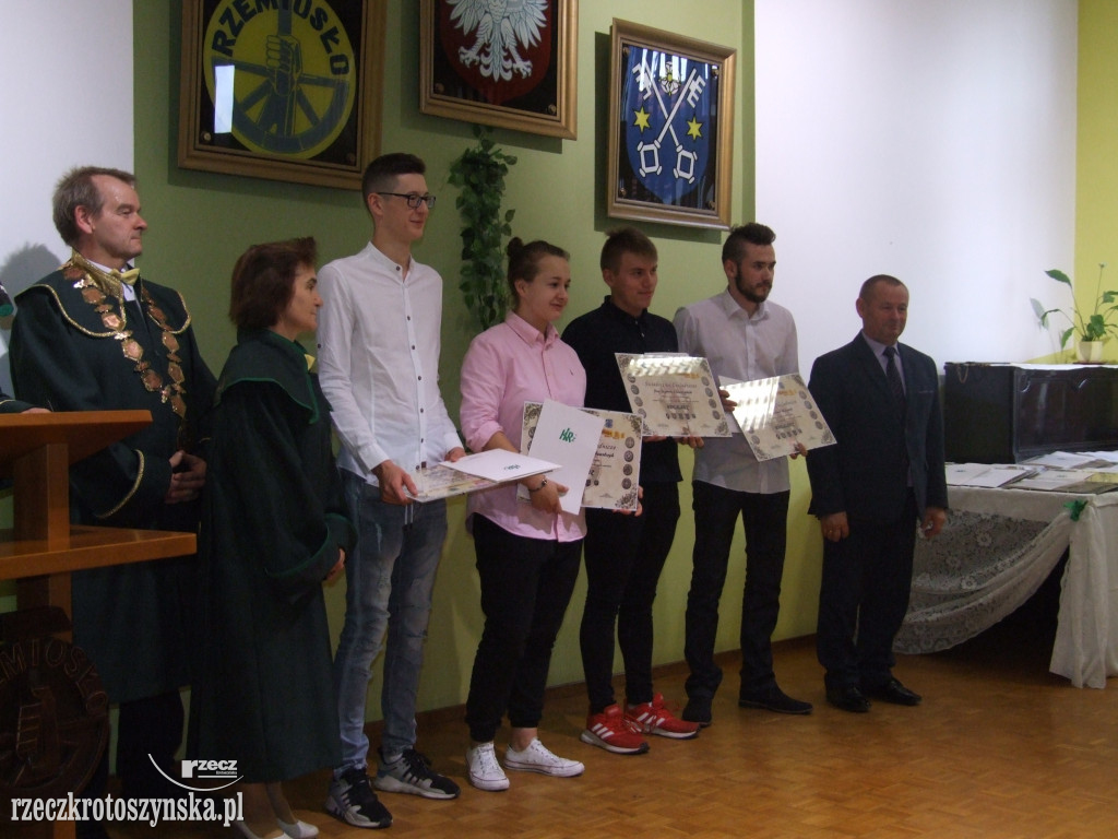 Wręczenie świadectw czeladniczych