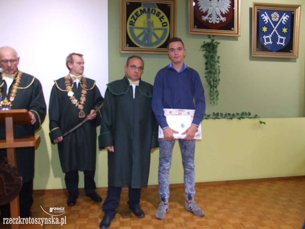 Wręczenie świadectw czeladniczych