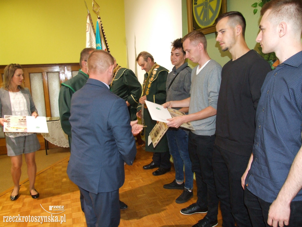 Wręczenie świadectw czeladniczych